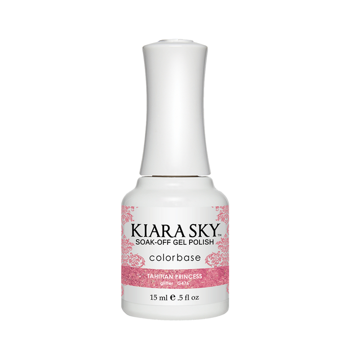 Kiara Sky Gel Polish, G476, Tahitian Princess, 0.5oz MH1004