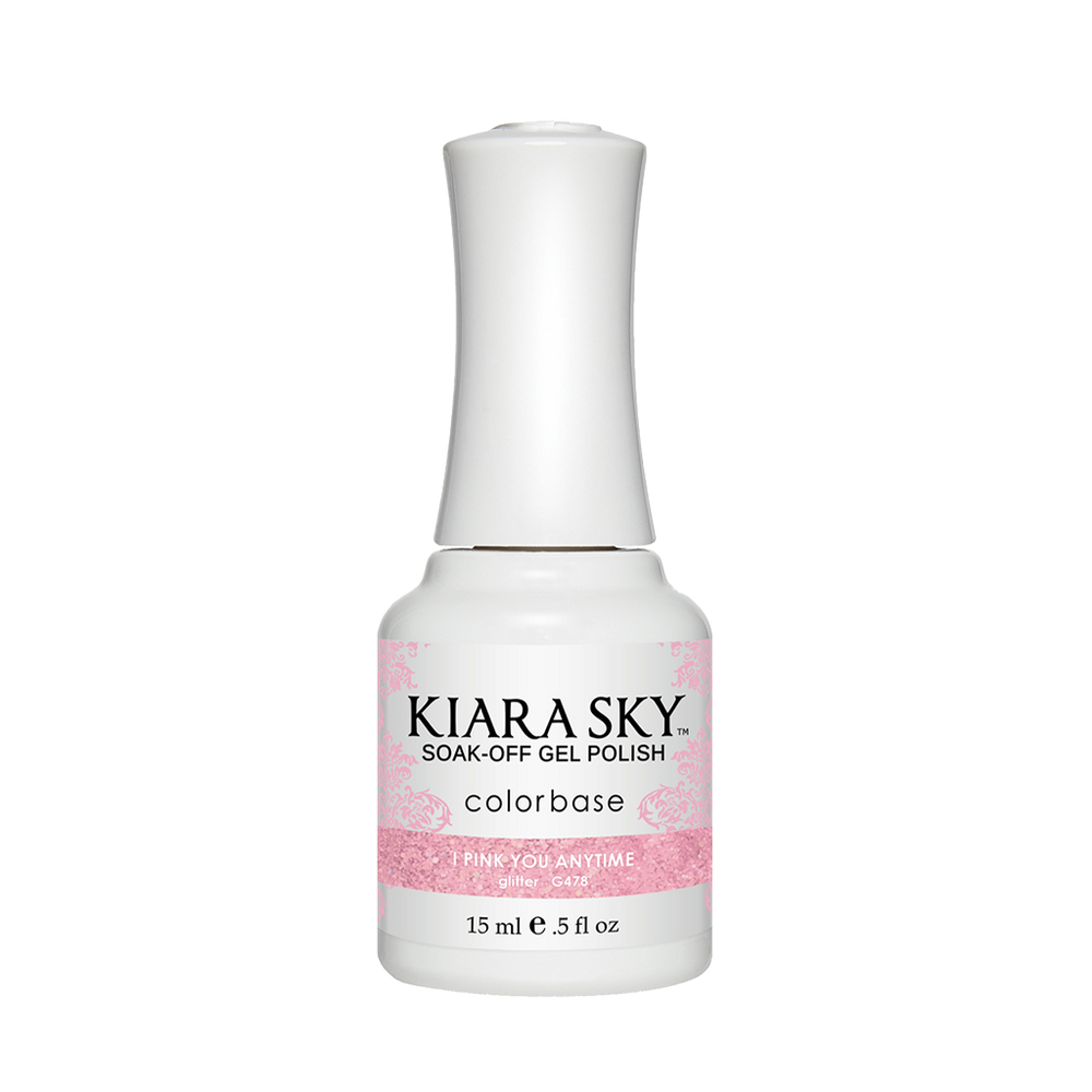 Kiara Sky Gel Polish, G478, I Pink You Anytime, 0.5oz MH1004