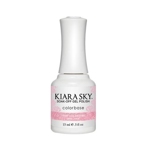 Kiara Sky Gel Polish, G478, I Pink You Anytime, 0.5oz MH1004