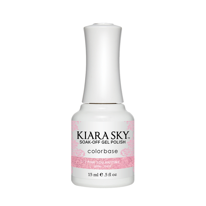 Kiara Sky Gel Polish, G478, I Pink You Anytime, 0.5oz MH1004