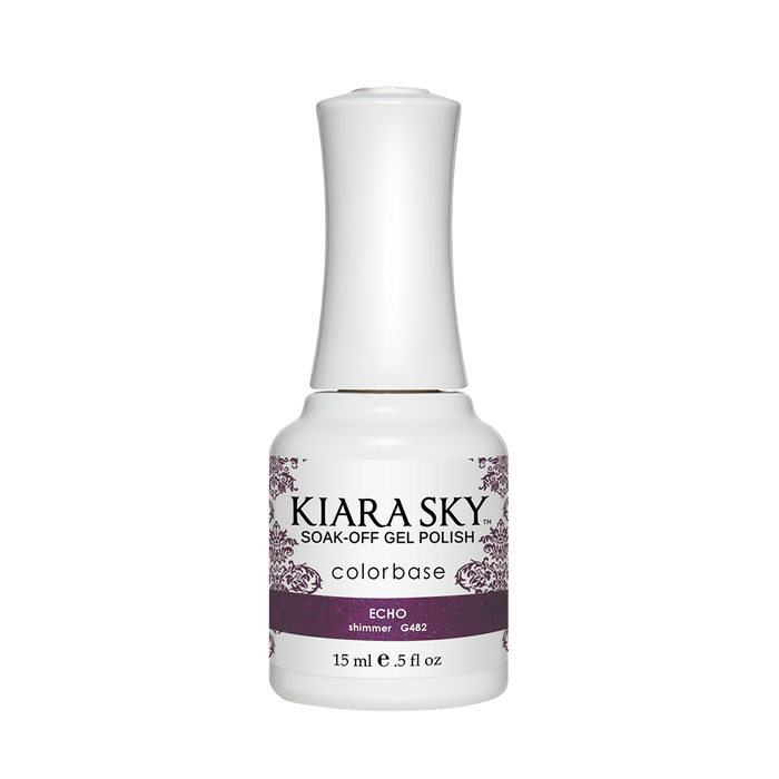 Kiara Sky Gel Polish, G482, Echo, 0.5oz MH1004