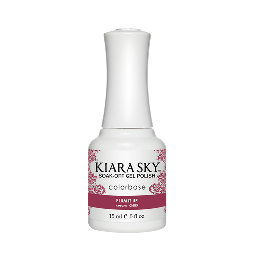 Kiara Sky Gel Polish, G485, Plum It Up, 0.5oz MH1004