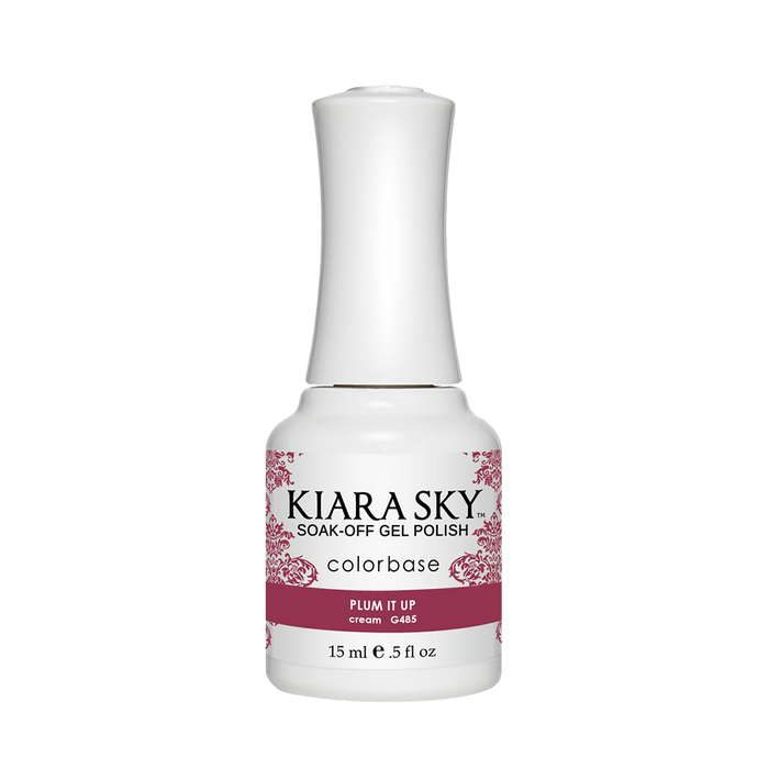 Kiara Sky Gel Polish, G485, Plum It Up, 0.5oz MH1004