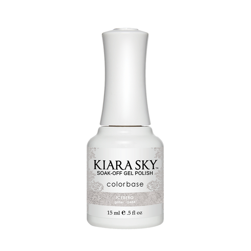 Kiara Sky Gel Polish, G488, Iceberg, 0.5oz MH1004