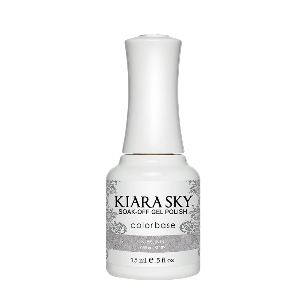 Kiara Sky Gel Polish, G489, Sterling, 0.5oz MH1004
