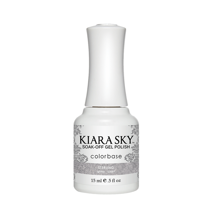 Kiara Sky Gel Polish, G489, Sterling, 0.5oz MH1004