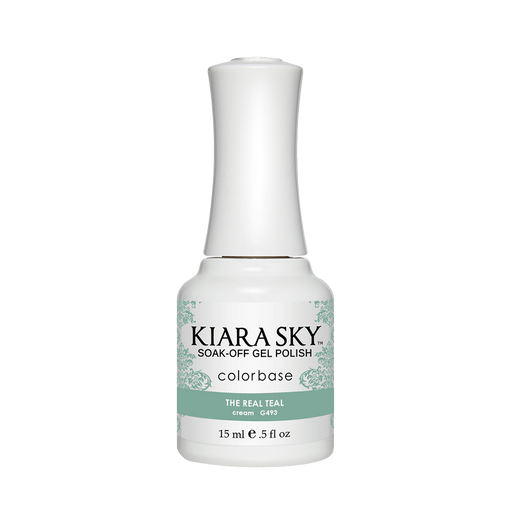 Kiara Sky Gel Polish, G493, The Real Teal, 0.5oz MH1004