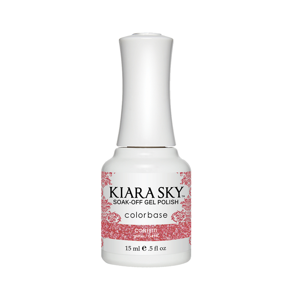 Kiara Sky Gel Polish, G498, Confetti, 0.5oz MH1004