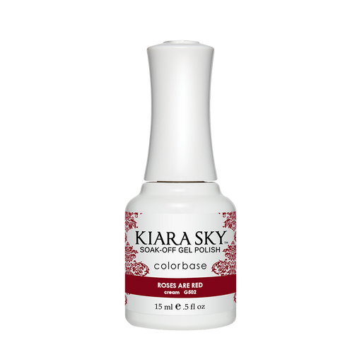 Kiara Sky Gel Polish, G502, Roses Are Red, 0.5oz MH1004