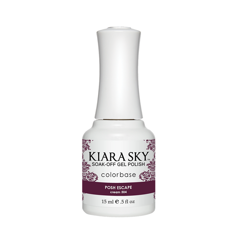 Kiara Sky Gel Polish, G504, Posh Escape, 0.5oz MH1004