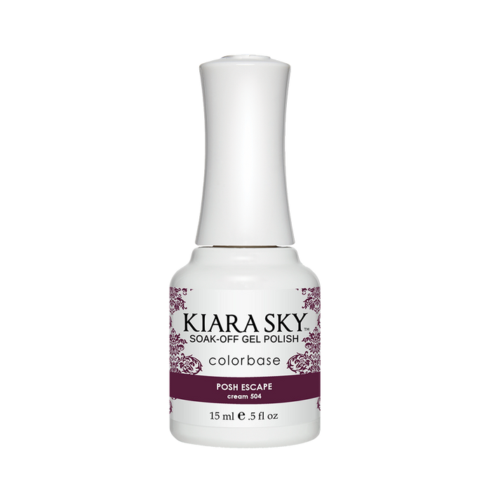Kiara Sky Gel Polish, G504, Posh Escape, 0.5oz MH1004