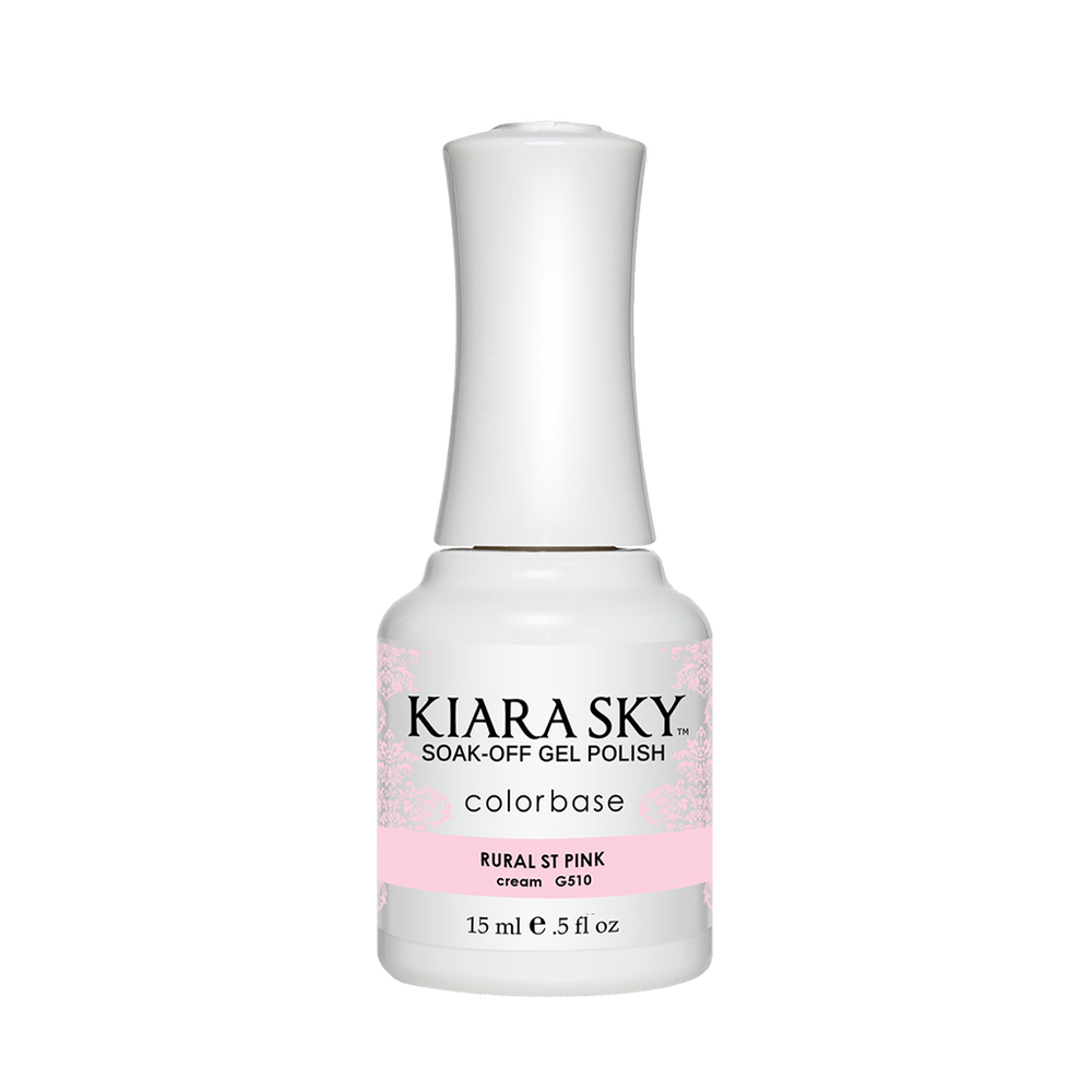 Kiara Sky Gel Polish, G510, Rural St.Pink, 0.5oz MH1004