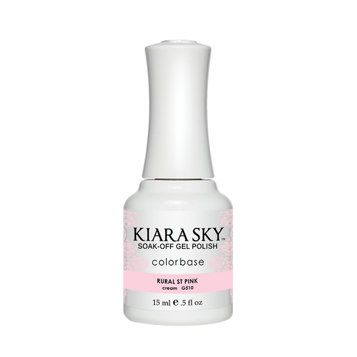 Kiara Sky Gel Polish, G510, Rural St.Pink, 0.5oz MH1004
