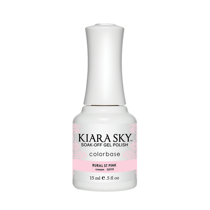 Kiara Sky Gel Polish, G510, Rural St.Pink, 0.5oz MH1004