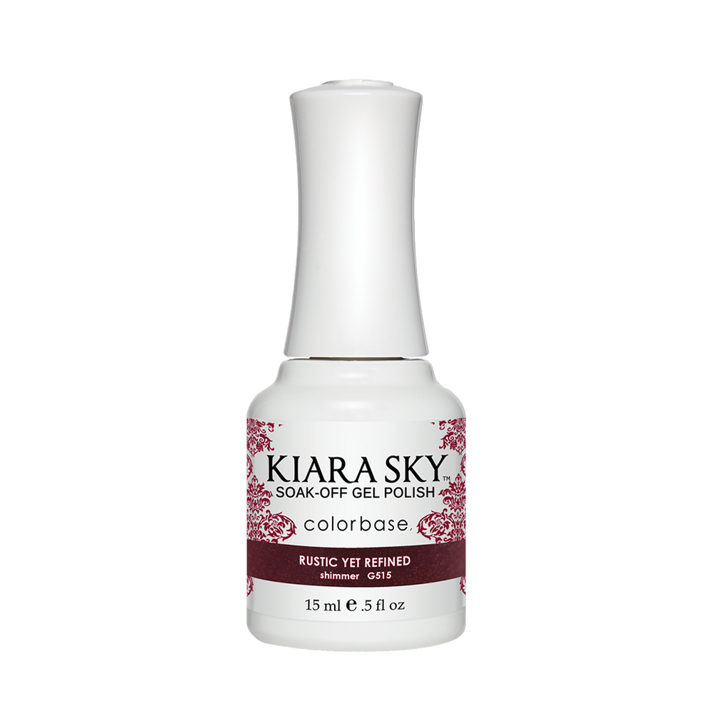 Kiara Sky Gel Polish, G515, Rustic Yet Refined, 0.5oz MH1004