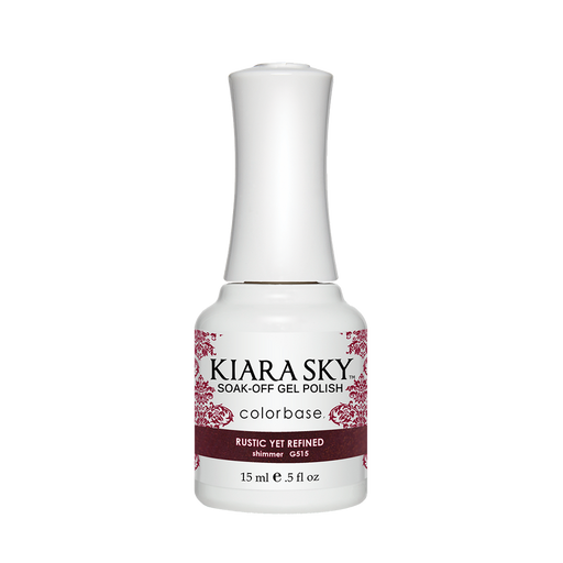 Kiara Sky Gel Polish, G515, Rustic Yet Refined, 0.5oz MH1004