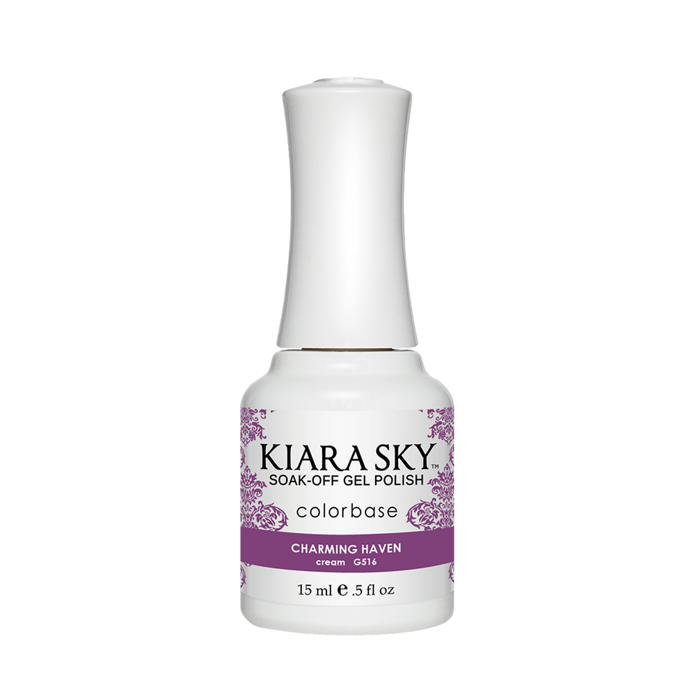 Kiara Sky Gel Polish, G516, Charming Have, 0.5oz MH1004