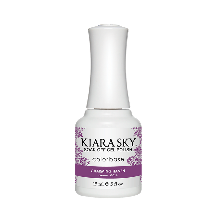 Kiara Sky Gel Polish, G516, Charming Have, 0.5oz MH1004