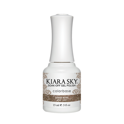 Kiara Sky Gel Polish, G521, Sunset Blvd, 0.5oz MH1004
