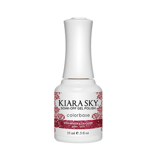 Kiara Sky Gel Polish, G522, Strawberry Daiquiri, 0.5oz MH1004