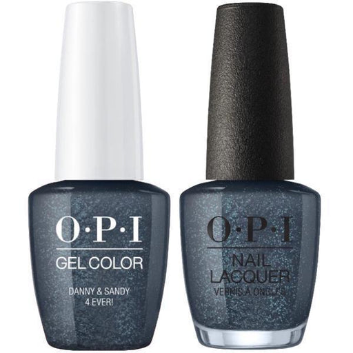 OPI GelColor And Nail Lacquer, Grease Collection, G52, Danny & Sandy 4 Ever, 0.5oz