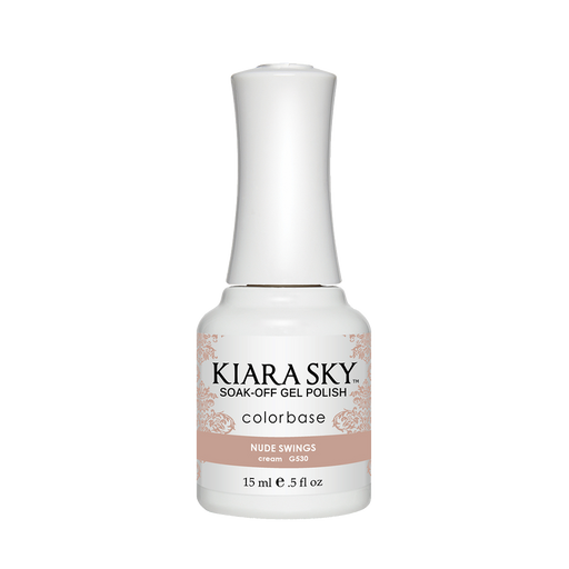 Kiara Sky Gel Polish, G530, Nude Swings, 0.5oz MH1004
