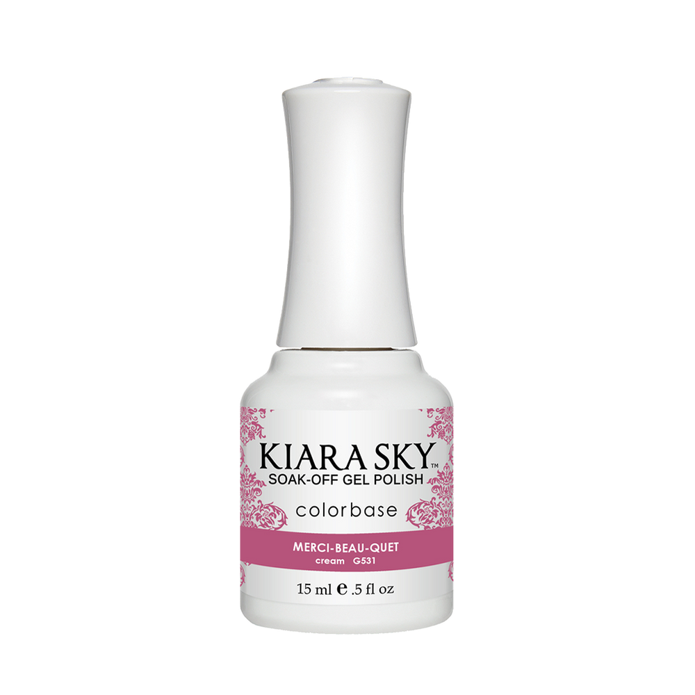 Kiara Sky Gel Polish, G531, Mercl-Beau-Quet, 0.5oz MH1004