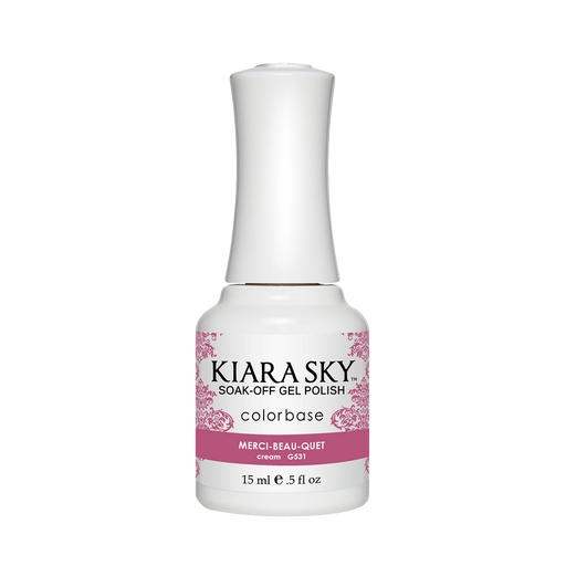 Kiara Sky Gel Polish, G531, Mercl-Beau-Quet, 0.5oz MH1004