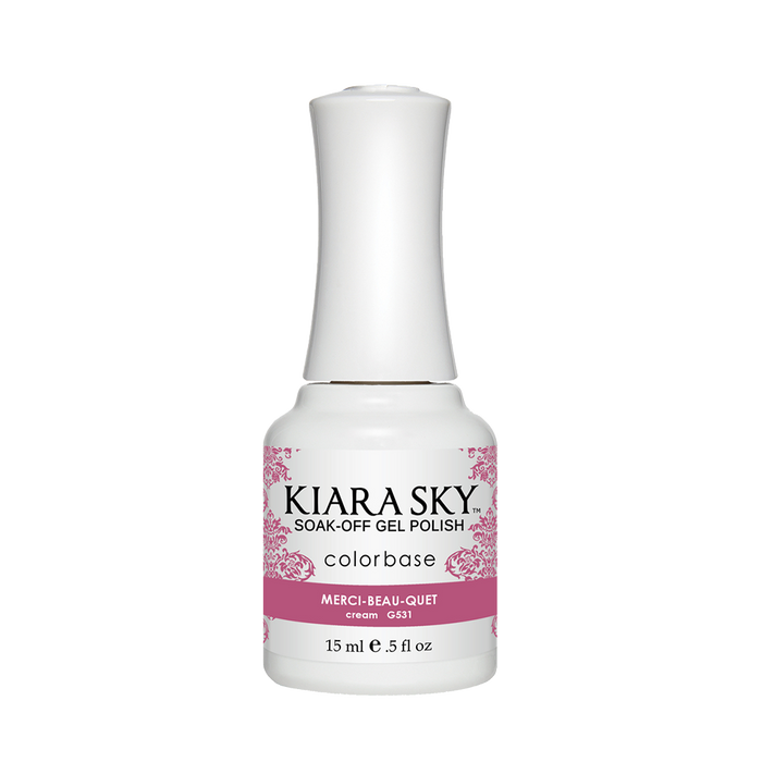 Kiara Sky Gel Polish, G531, Mercl-Beau-Quet, 0.5oz MH1004