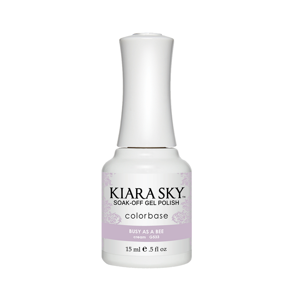 Kiara Sky Gel Polish, G533, Busy As A Bee, 0.5oz MH1004