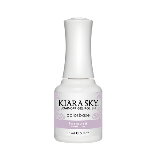 Kiara Sky Gel Polish, G533, Busy As A Bee, 0.5oz MH1004