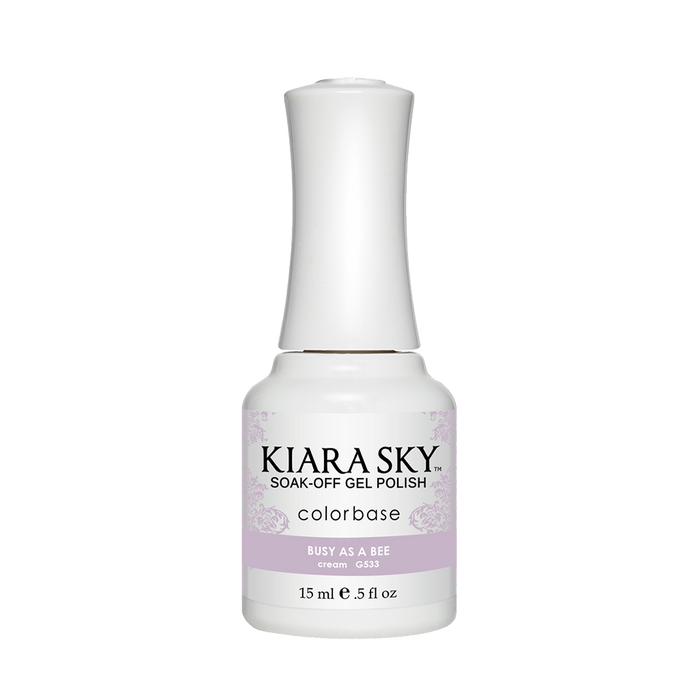 Kiara Sky Gel Polish, G533, Busy As A Bee, 0.5oz MH1004