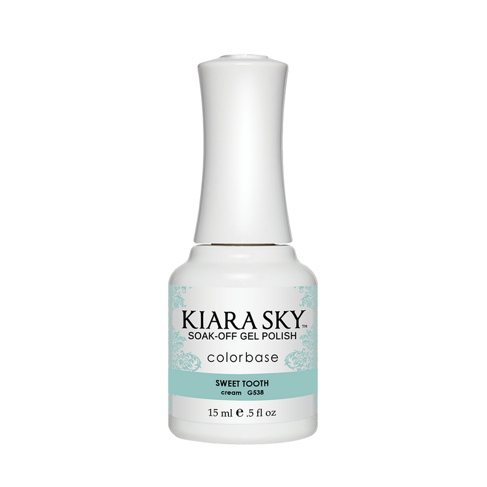 Kiara Sky Gel Polish, G538, Sweet Tooth, 0.5oz MH1004