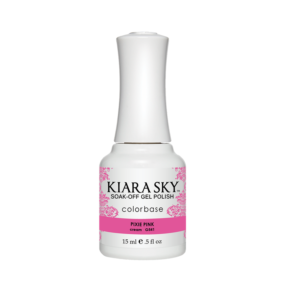 Kiara Sky Gel Polish, G541, Pixie Pink, 0.5oz MH1004