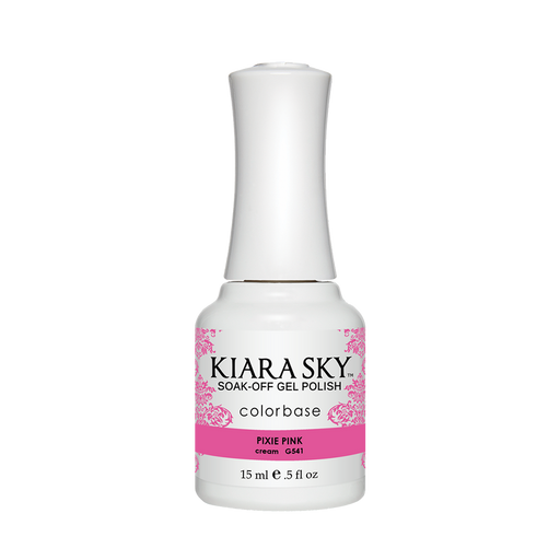 Kiara Sky Gel Polish, G541, Pixie Pink, 0.5oz MH1004