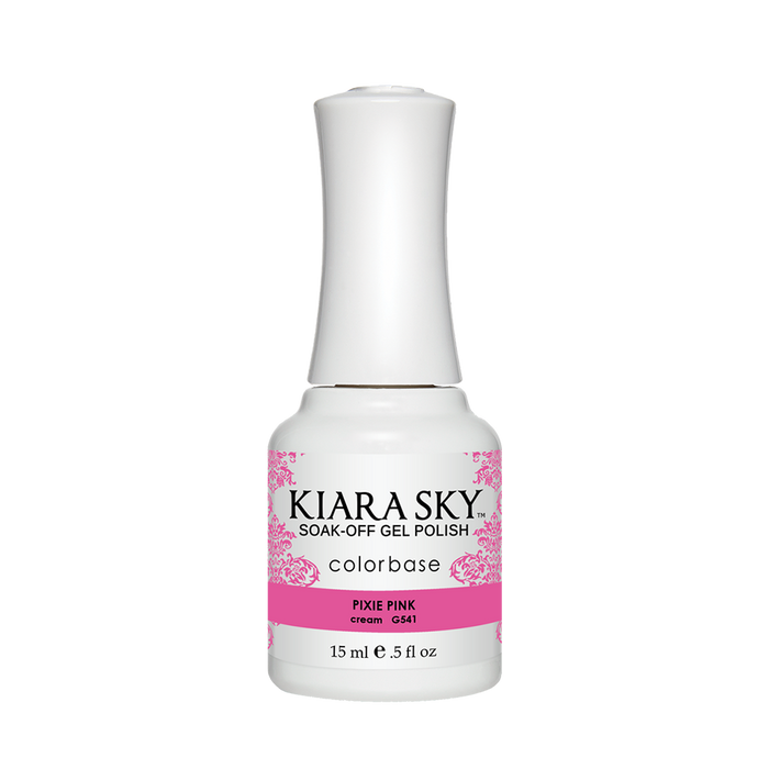 Kiara Sky Gel Polish, G541, Pixie Pink, 0.5oz MH1004