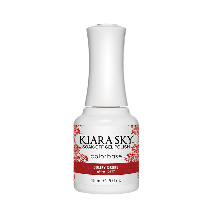 Kiara Sky Gel Polish, G547, Sultry Desire, 0.5oz MH1004