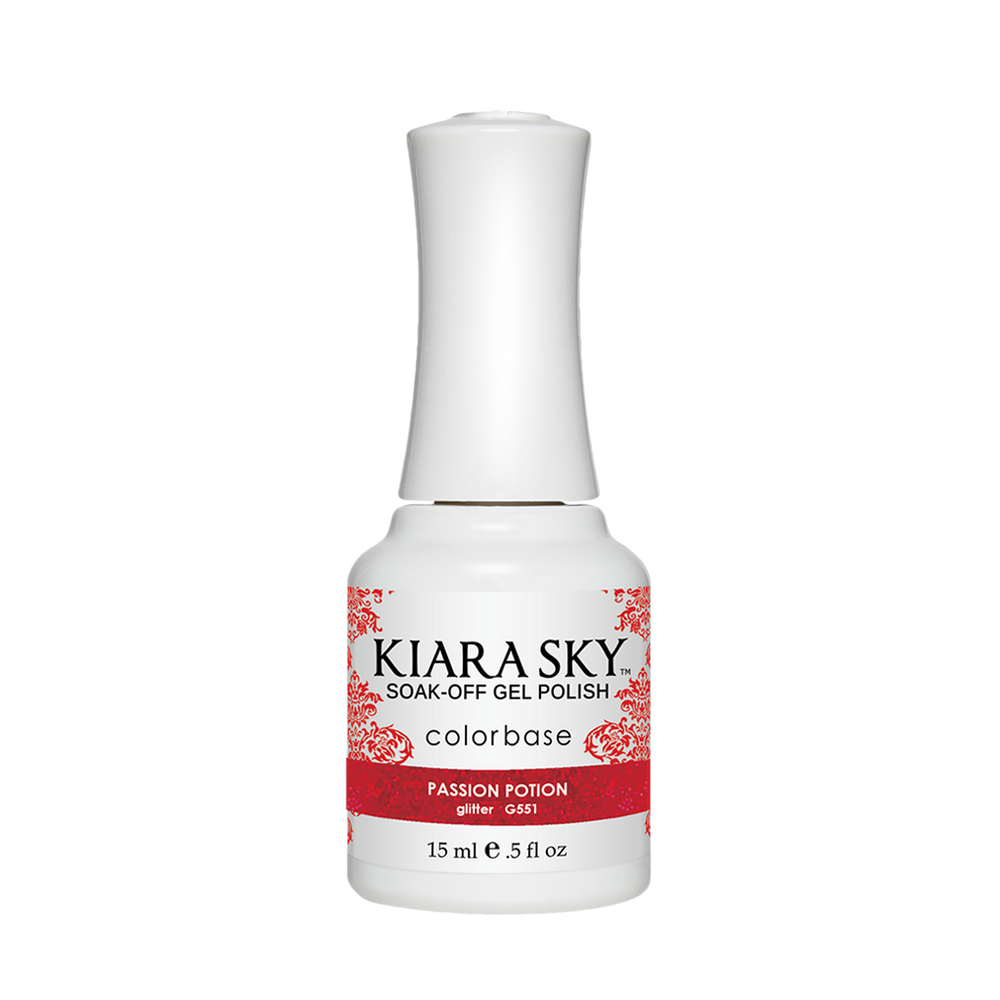 Kiara Sky Gel Polish, G551, Passion Potion, 0.5oz MH1004