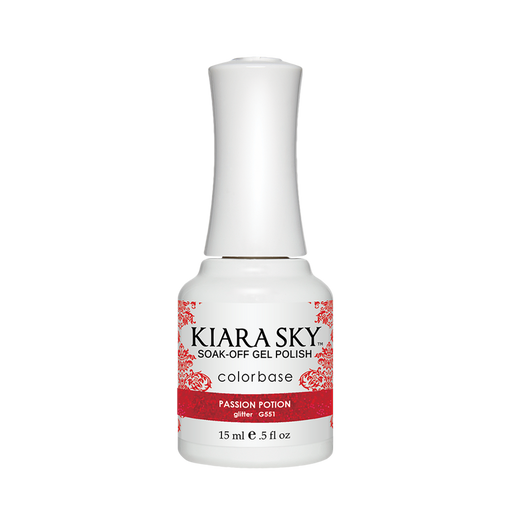 Kiara Sky Gel Polish, G551, Passion Potion, 0.5oz MH1004