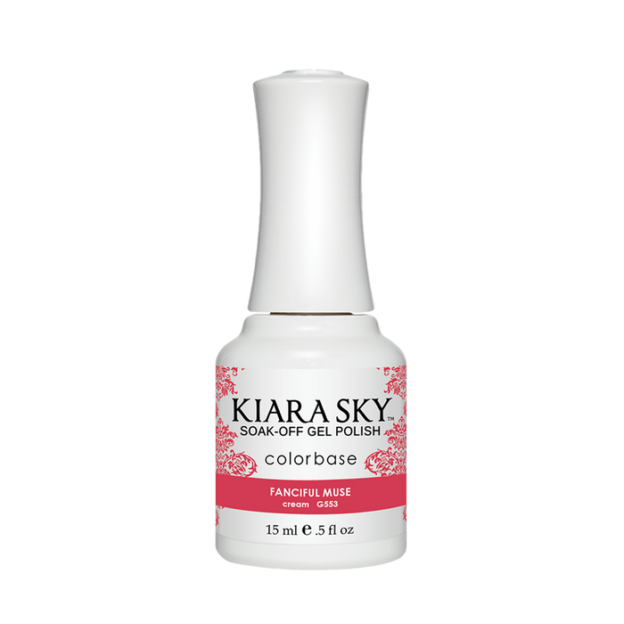 Kiara Sky Gel Polish, G553, Fanciful Muse, 0.5oz MH1004