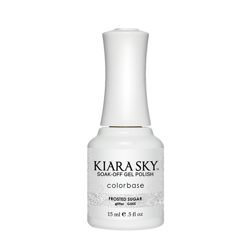 Kiara Sky Gel Polish, G555, Frosted Sugar, 0.5oz MH1004