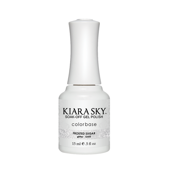 Kiara Sky Gel Polish, G555, Frosted Sugar, 0.5oz MH1004