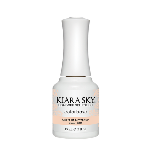 Kiara Sky Gel Polish, G559, Cheer Up Buttercup, 0.5oz MH1004
