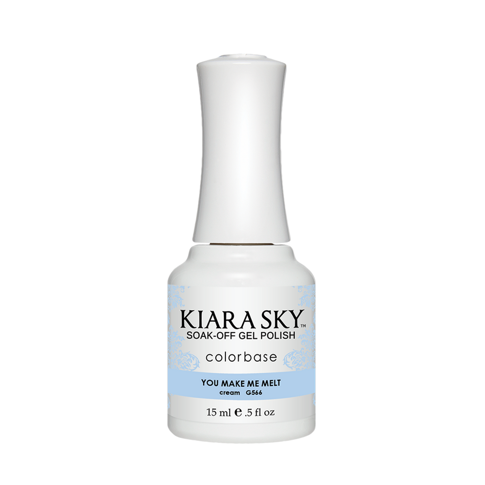 Kiara Sky Gel Polish, G566, Ice Cream Parlour Collection, You Make Me Melt, 0.5oz MH1004