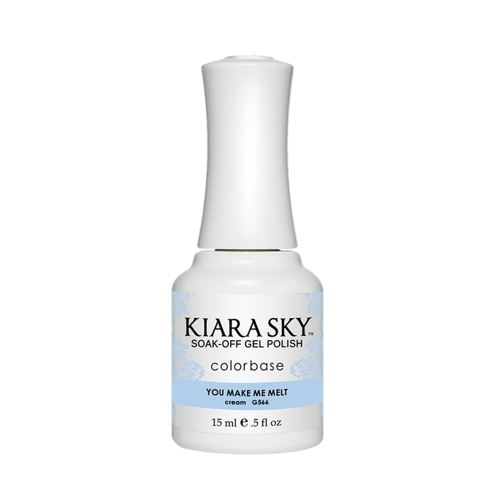 Kiara Sky Gel Polish, G566, Ice Cream Parlour Collection, You Make Me Melt, 0.5oz MH1004