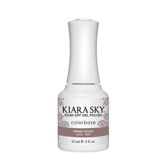 Kiara Sky Gel Polish, G569, Dream Of Paris Collection, Femme Fatale, 0.5oz MH1004