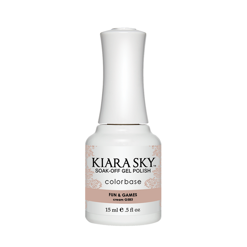 Kiara Sky Gel Polish, G583, Carousel Collection, Fun & Games, 0.5oz MH1004