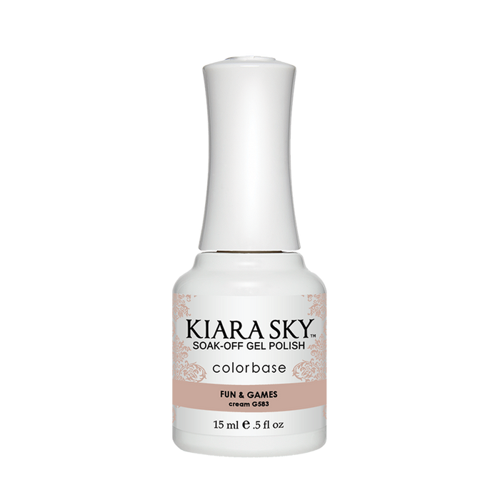 Kiara Sky Gel Polish, G583, Carousel Collection, Fun & Games, 0.5oz MH1004