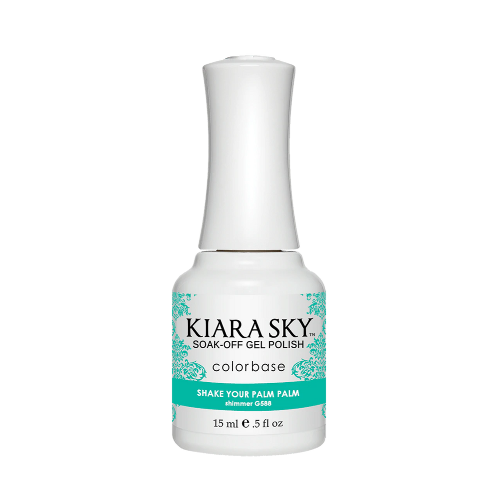 Kiara Sky Gel Polish, G588, Road Trip Collection, Shake Your Palm Palm, 0.5oz MH1004