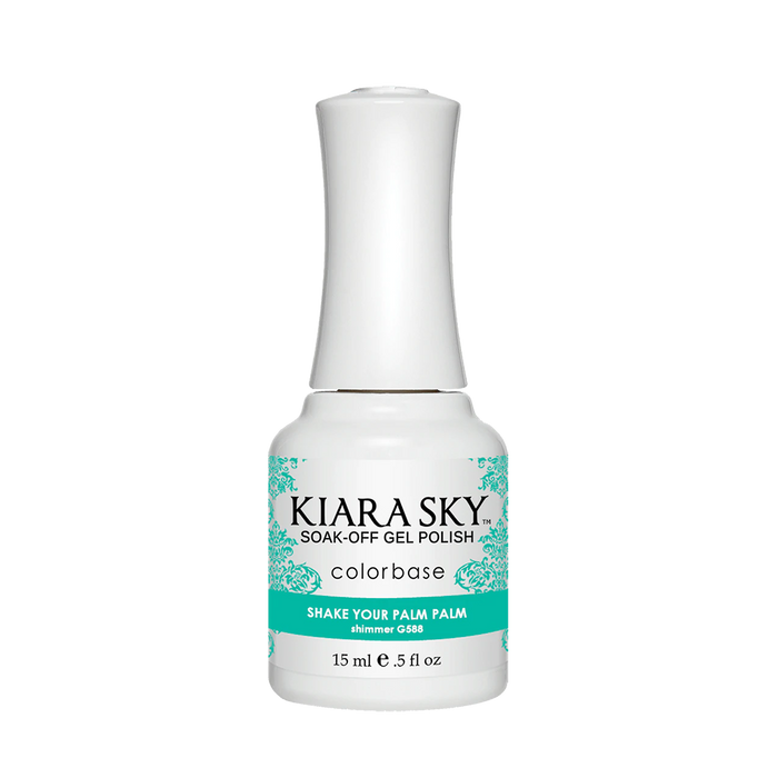 Kiara Sky Gel Polish, G588, Road Trip Collection, Shake Your Palm Palm, 0.5oz MH1004